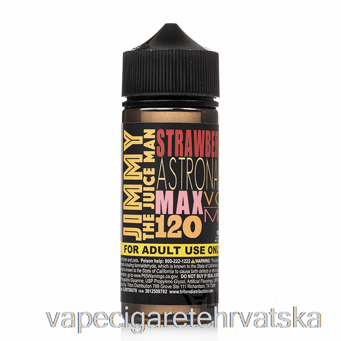 Vape Hrvatska Jagoda Astronaut - Jimmy The Juiceman - 120ml 3mg